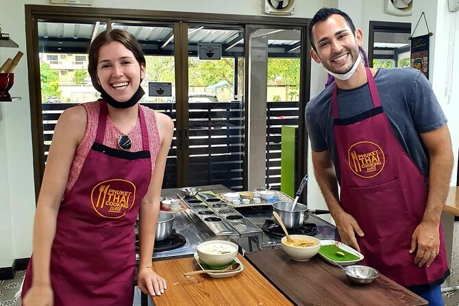 Phuket Thai Cooking Class with Market Tour Option - Curry paste with a mortar and pestle