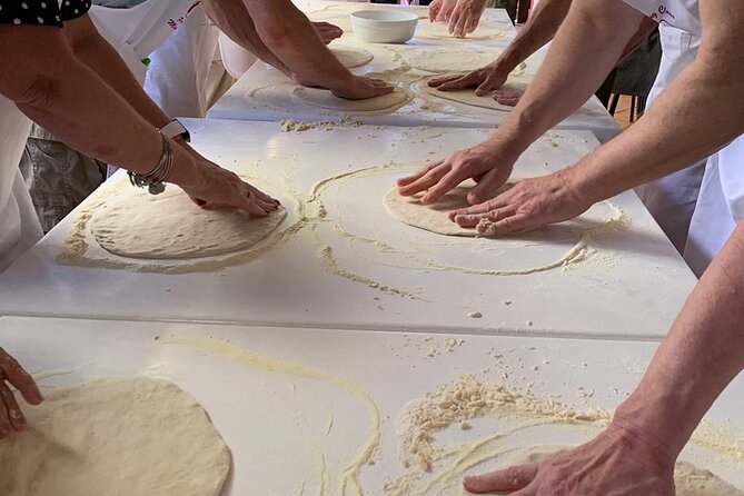 Pizza Cooking Class - A generous break with cheese, bread, and wine