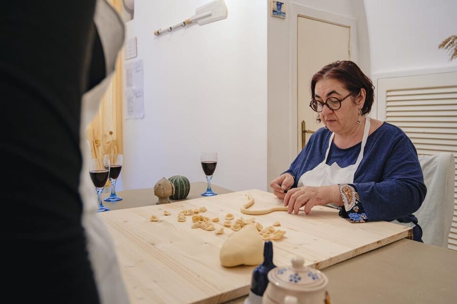 Polignano a Mare: Apulian Cooking Class with Food and Drinks - Entering the traditional house on Via San Vito