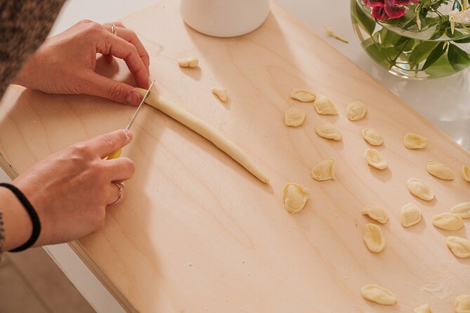 Polignano : Typical Cooking Class with Aperitif and wine included - Shaping Apulia one piece of pasta at a time