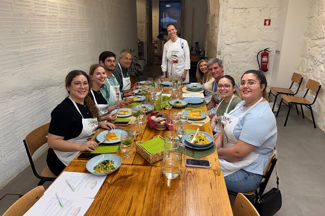 Porto Hands On Cooking Class-3 course-wine included-trained chef - Meeting Chef Tania and the Portugal at the Table team