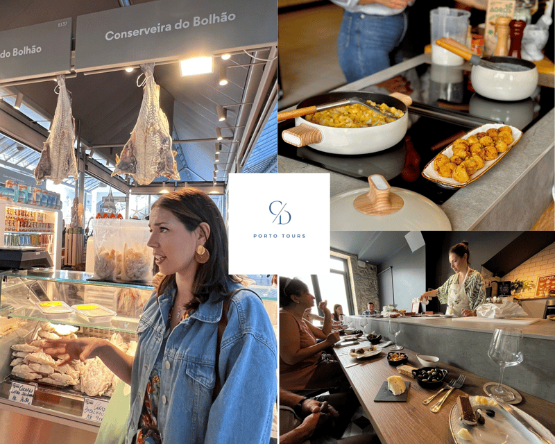 Porto: Local Market Tour & Cooking Class/Showcooking - Start at Mercado do Bolhão, Porto’s food classroom