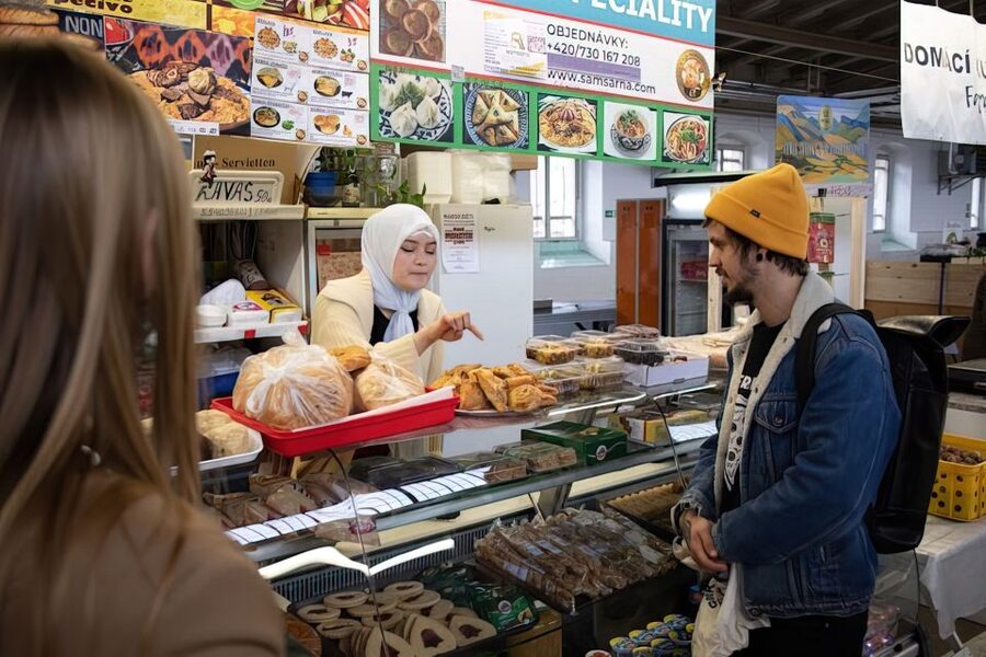 Prague: Traditional Czech Cooking Class with Market Tour - What you cook: kulajda, goulash, and buchty