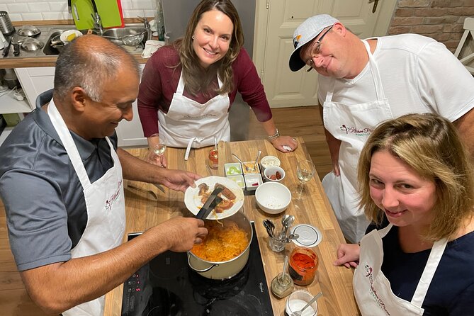 Premium Hungarian Home Cooking Experience with Chef Marti - The group size and social side