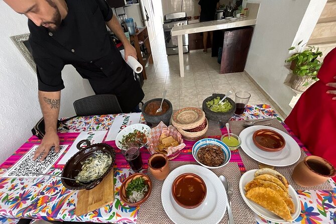 Private Authentic Mexican Cooking Class in Cancun with Alberto - Eating the Food You Have Made
