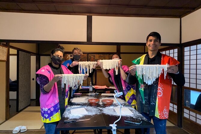 Private Cooking Class Udon in Kyoto Japan - From saltwater to dough