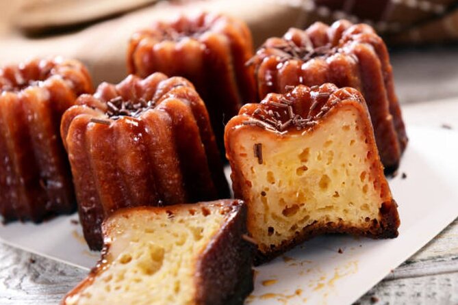 Private cooking lesson - Canelés in 3 gourmet recipes - A note about the chef, Claudie, and a broken oven