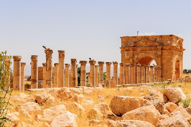 Private Half Day Jerash Visit & Optional Cooking Class from Amman - Walking into the ancient city of Jerash