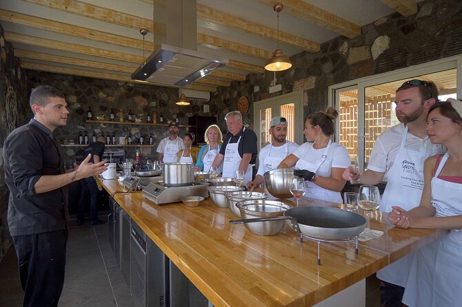 Private Santorini Cooking Class & Wine Tasting Tour - The real value of $543.06 per person