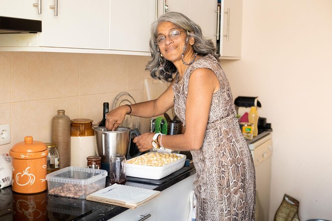 Private Traditional Portuguese Cooking Class in Lisbon with Paula - A welcome drink before the cooking begins