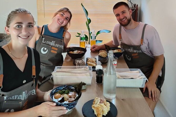 Ramen & Dumpling Cooking in Tokyo with Chef/Vegan possible - A ramen class in a real Tokyo neighborhood