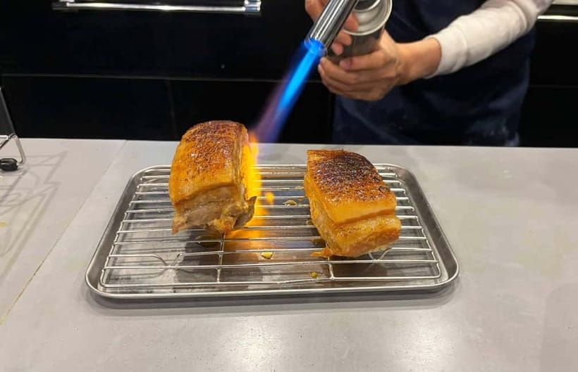 Ramen Making from Scratch +Akihabara Tour –Cooking Class - The train ride to Patia Kitchen Studios