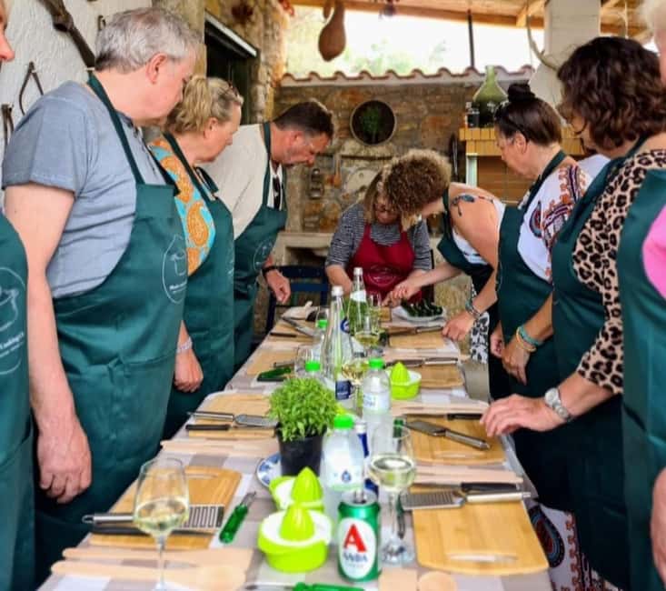 Rhodes: 1952 Farmhouse Cooking & Lunch with Unlimited Wine - A farmhouse day outside Archangelos