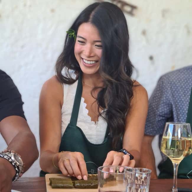 Rhodes: 1952 Farmhouse Cooking & Lunch with Unlimited Wine - Lunch under the olive trees