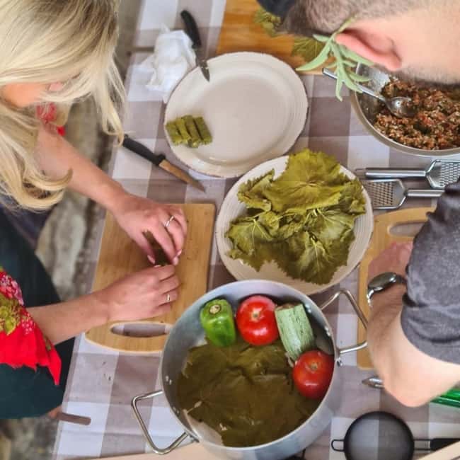Rhodes: 1952 Farmhouse Cooking & Lunch with Unlimited Wine - The social side of the experience