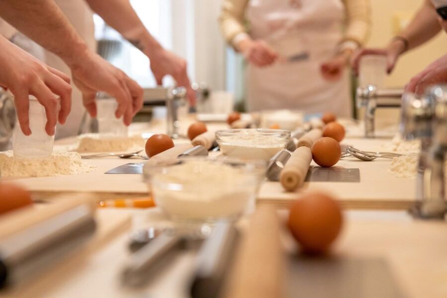 Rimini: Pasta & Tiramisu Cooking Class at a Local's Home - Rolling sfoglia by hand