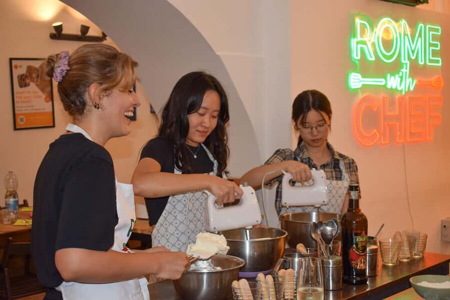 Rome: 2-in-1 Family-Friendly Pasta & Tiramisu Cooking Class - Location, booking, and practical limits