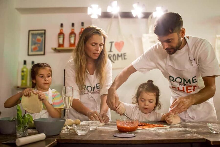 Rome 2-in-1: Pizza & Tiramisu Cooking MasterClass - Building tiramisu while the pizza bakes
