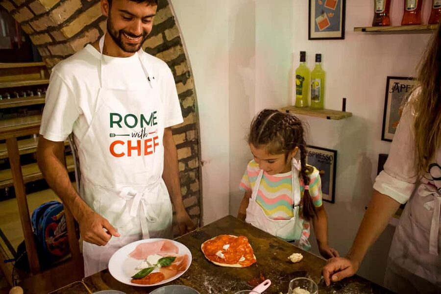 Rome 2-in-1: Pizza & Tiramisu Cooking MasterClass - Practical timing and meeting details