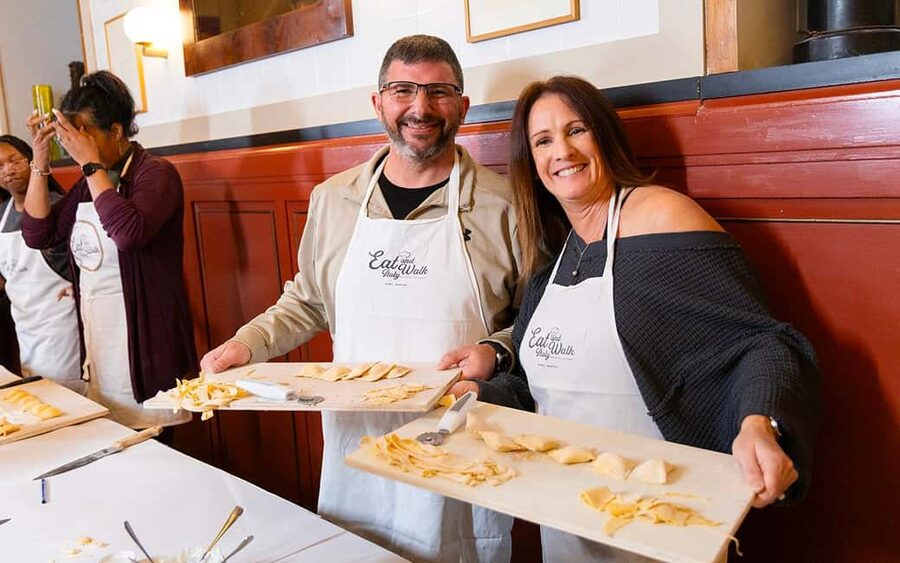 Rome: 3-in-1 Fettuccine, Ravioli, and Tiramisu Cooking Class - Three Roman favorites from one worktable