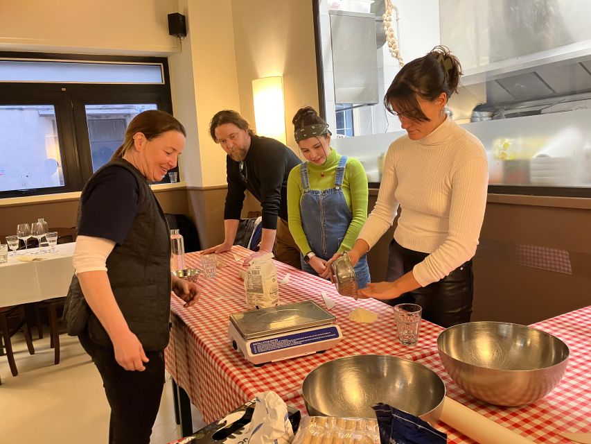 Rome: Cooking Class of fresh Pasta and Tiramisu Cake - Mixing a creamy tiramisu