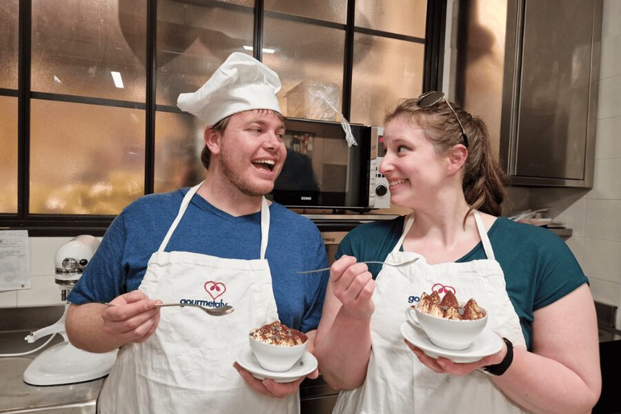 Rome cooking: Gelato & Tiramisu with savoiardi Baking class - Why baking the biscuits changes the tiramisu lesson