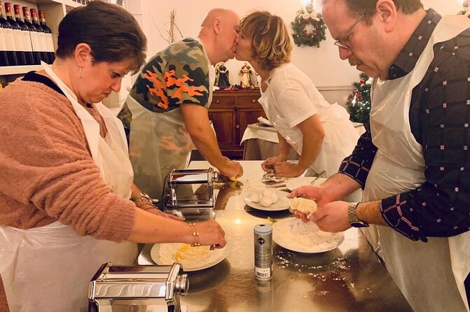 Rome Cooking: Pasta & Tiramisu Making, Free-Flowing Fine Wine - How much wine is included?
