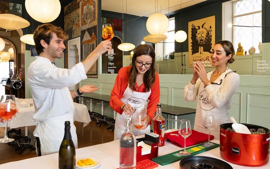 Rome: Enjoy Spritz and Pasta Making in Piazza Navona - Make Fettuccine and Maltagliati from the same dough