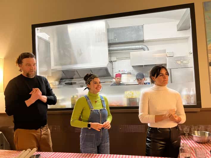 Rome: Fresh Pasta Making and Tiramisu Dessert Master Class - The kitchen work stays friendly for beginners