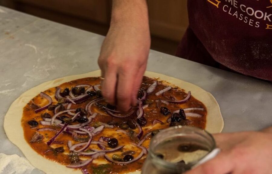 Rome: Gourmet Pizza Cooking Class (SHARED) - Making dough from scratch