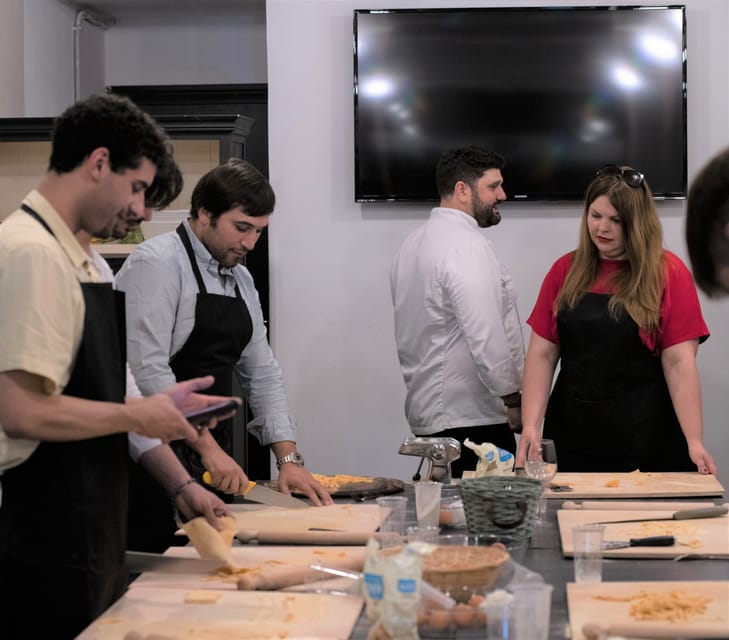 Rome: Handmade Pasta Cooking Class with Professional Chef - Appetizers first, then your handmade pasta