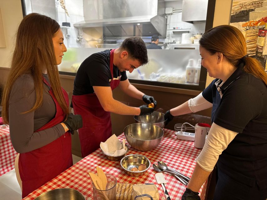 Rome: Homemade Pasta and Tiramisu Cooking Class - Starting at Osteria San Giorgio