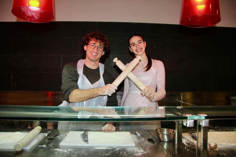 Rome: Lasagna, Fettuccine Pasta & Tiramisu Cooking Class - Music, wine, and the shared table