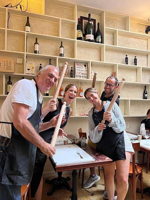 Rome: Pasta Cooking Class with Market Visit and Wine - Timing, Meeting Point, and Practical Planning