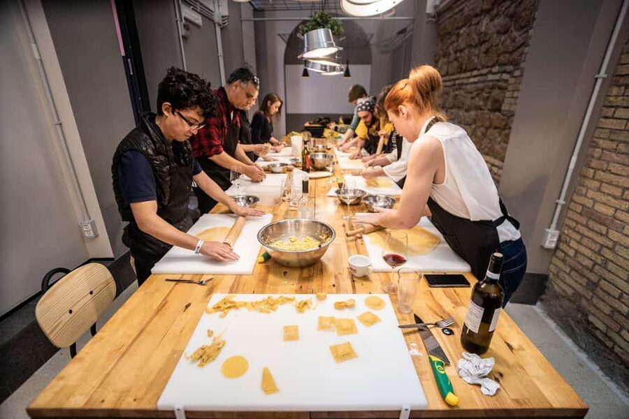 Rome: Pasta Cooking Class with Market Visit and Wine - Fillings, Sauces, and Roman Food Sense