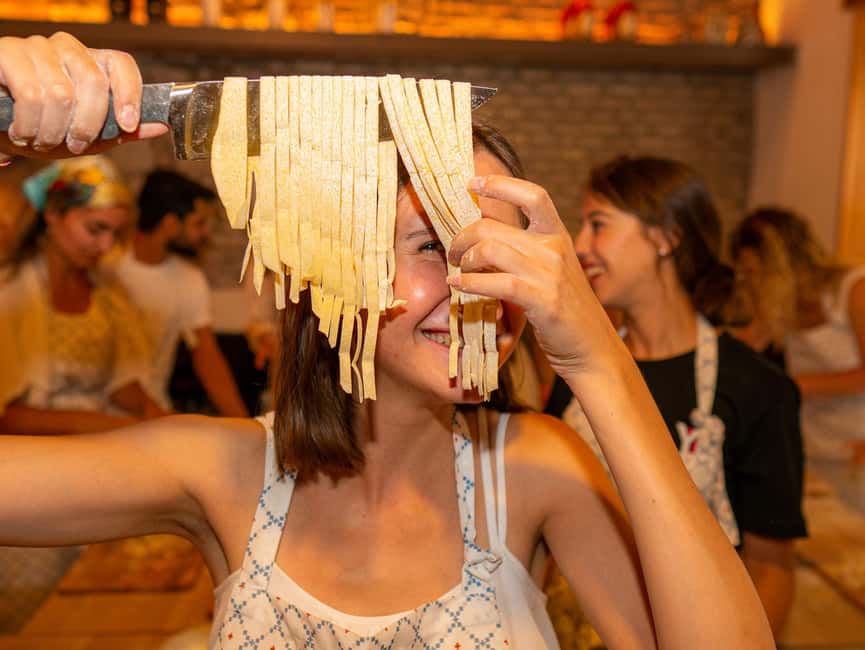 Rome: Pasta Cooking Class with Spritz Cocktails - Dietary restrictions need a careful check