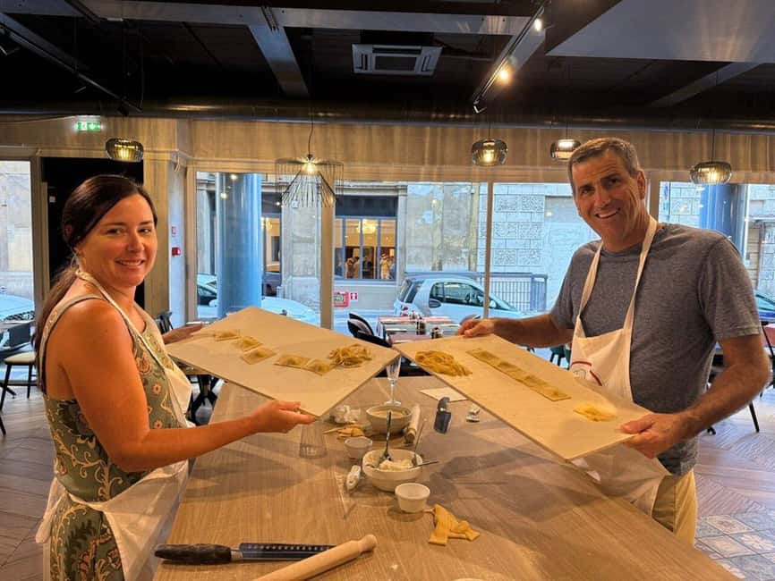 Rome: Pasta Fettuccine, Ravioli & Tiramisu Cooking Class - Making three dishes instead of just one