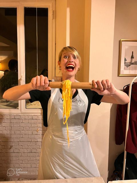 Rome: Pasta Making Class with Wine, Limoncello, and Dessert - The dough: flour, eggs, and a little patience