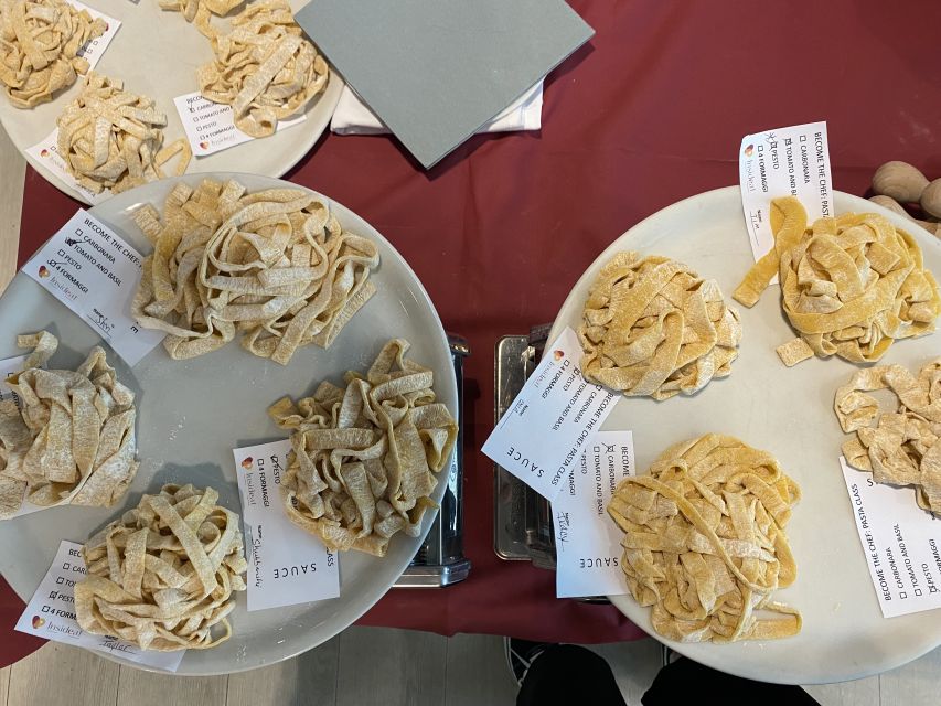 Rome: Small Group Pasta Making Class with Wine near Vatican - A short class with a friendly, social rhythm