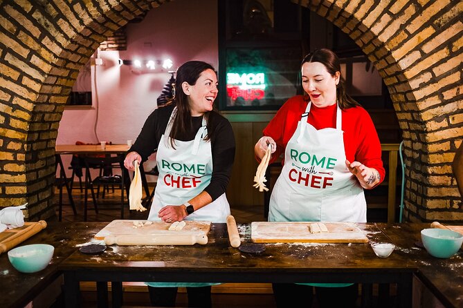 Rome Tipsy Cooking Class: Make Pasta and Mix 3 Spritz Cocktails - Key points at a glance
