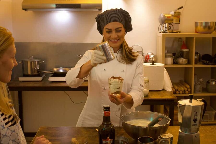 Rome: Tiramisu and Pasta Cooking Class near the Colosseum - Rolling and cutting your own pasta