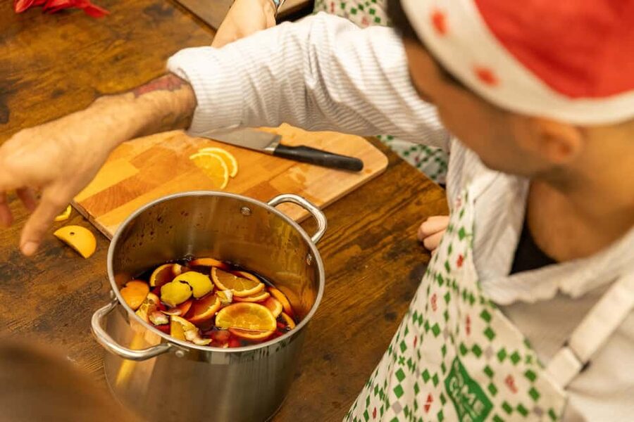 Rome: Tiramisu and Pasta Cooking Class near the Colosseum - Wine, Prosecco, and the social side