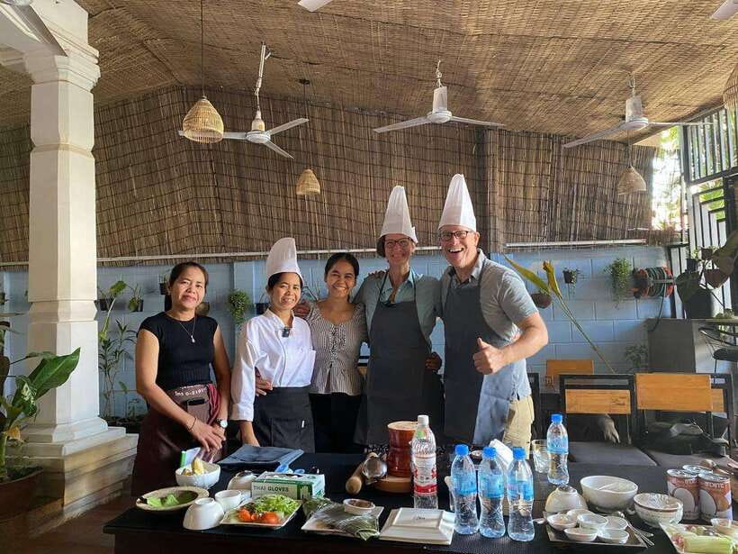 Sambo cooking class - The three-course Khmer menu