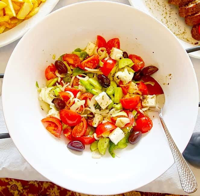 Santorini: Cooking Class with a Professional incl. Full Meal - Cooking with Miss Anna in a Greek home