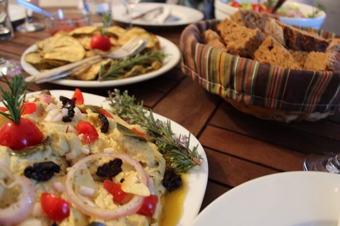 Santorini Family Farm Food & Wine Tour with Cooking Class - What the transport and timing mean for you