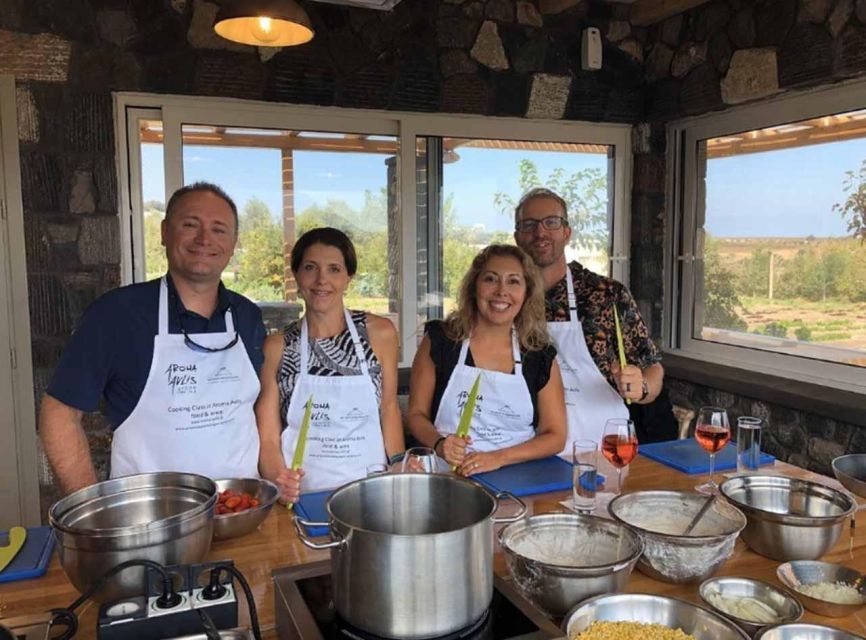 Santorini: Private Cooking Class and Wine Tasting Tour - Key points to know