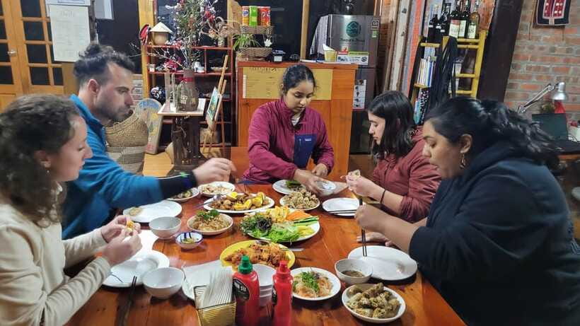 Sapa Cooking Class With Ethnic Minorities Chef In Village - Ending with a home-cooked meal and seasonal tea