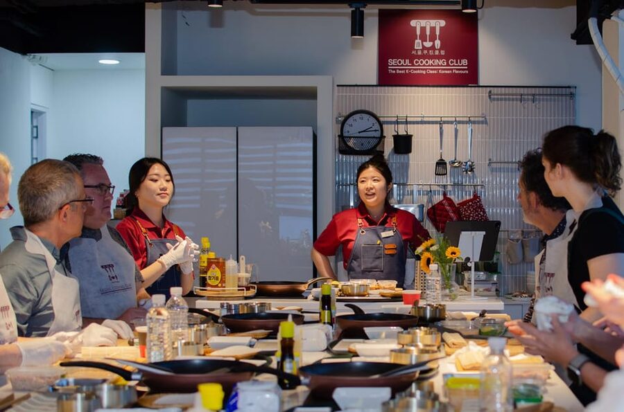 Seoul: Korean Cooking at Seoul Cooking Club! - Banchan explains how Korean meals are built