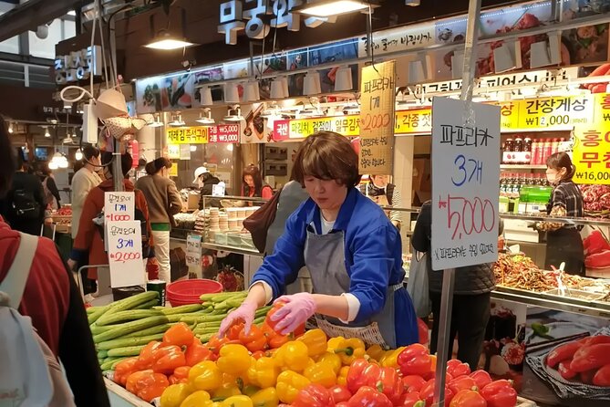 Seoul: Temple Vegan Cooking Class & Oriental Medicine Tour - From an old theater to vintage Korean electronics