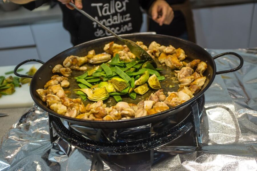 Seville: Spanish Cooking Class with Dinner - Starting at stalls 75 to 77 in Triana Market